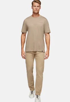 Pantalons-Boggi Milano 5 Poches En Coton