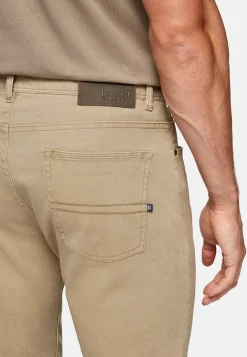 Pantalons-Boggi Milano 5 Poches En Coton