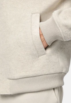 Blousons-Boggi Milano Bomber En Laine Rembourrée Sable