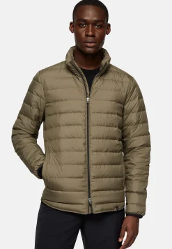 Blousons-Boggi Milano Bomber En Tissu Technique Military Green