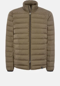 Blousons-Boggi Milano Bomber En Tissu Technique Military Green