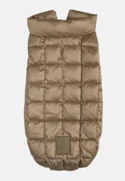 Petwear-Boggi Milano Bomber Pour Chien En Tissu Technique En Plume D'Oie Beige