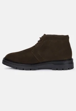 Bottines-Boggi Milano Bottines En Daim Marron