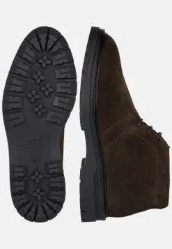 Bottines-Boggi Milano Bottines En Daim Marron