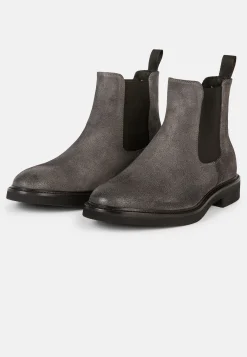 Bottines-Boggi Milano Bottines En Daim Charbon