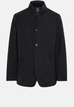 Manteaux-Boggi Milano Caban En Tissu Technique BTech Noir