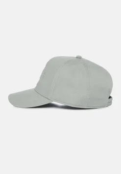 Bonnets-Boggi Milano Casquette Avec Visière En Coton Gris