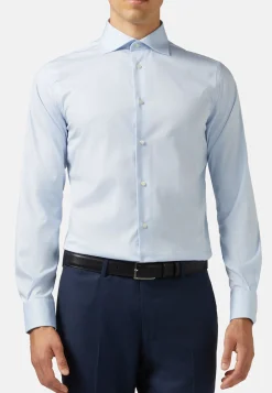 Ceintures-Boggi Milano Ceinture En Cuir Foulonné Avec Coutures