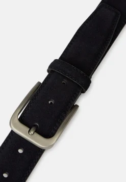 Ceintures-Boggi Milano Ceinture En Daim bleu marine