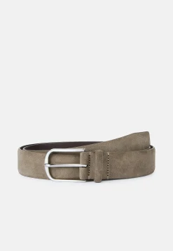 Ceintures-Boggi Milano Ceinture En Daim. Taupe