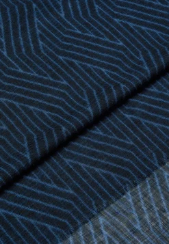 Echarpes-Boggi Milano Écharpe À Chevrons En Laine