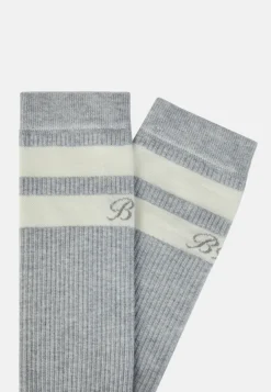 Chaussettes-Boggi Milano Chaussettes À Deux Rayures En Coton Mélangé