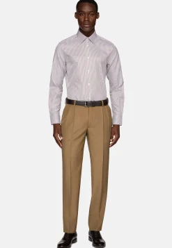 Chemises Habillées-Boggi Milano Chemise À Rayures En Coton Regular Fit