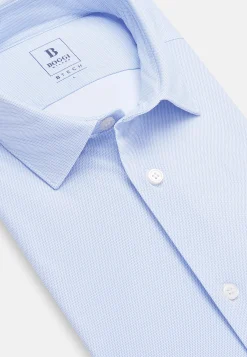 Chemises Décontractée-Boggi Milano Chemise En Nylon Extensible Slim Fit
