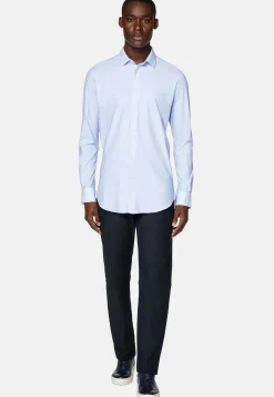 Chemises Décontractée-Boggi Milano Chemise En Nylon Extensible Slim Fit