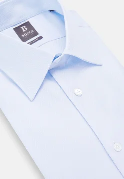 Chemises Habillées-Boggi Milano Chemise En Sergé De Coton Regular Fit