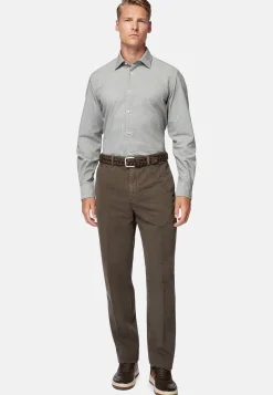 Chemises Décontractée-Boggi Milano Chemise En Velours De Coton Regular Fit