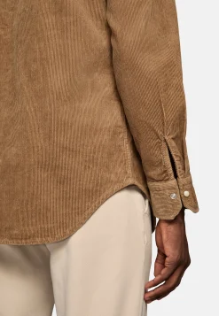 Chemises Décontractée-Boggi Milano Chemise En Velours De Coton Regular Fit