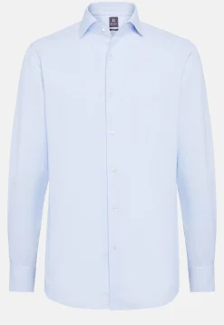 Chemises Habillées-Boggi Milano Chemise Nid D'Abeille En Coton Regular Fit