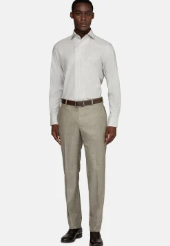 Chemises Habillées-Boggi Milano Chemise Nid D'Abeille En Coton Regular Fit