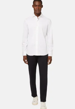 Chemises Polo-Boggi Milano Chemise Polo En Jersey De Coton Coupe Slim blanc
