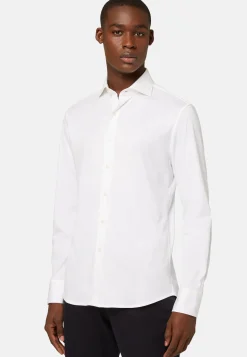 Chemises Polo-Boggi Milano Chemise Polo En Jersey De Coton Coupe Slim blanc