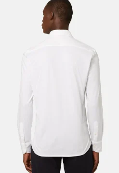 Chemises Polo-Boggi Milano Chemise Polo En Jersey De Coton Coupe Slim blanc