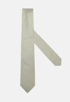 Cravates-Boggi Milano Cravate De Cérémonie Motif Micro En Soie