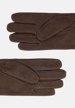 Gants-Boggi Milano Gants En Daim Marron