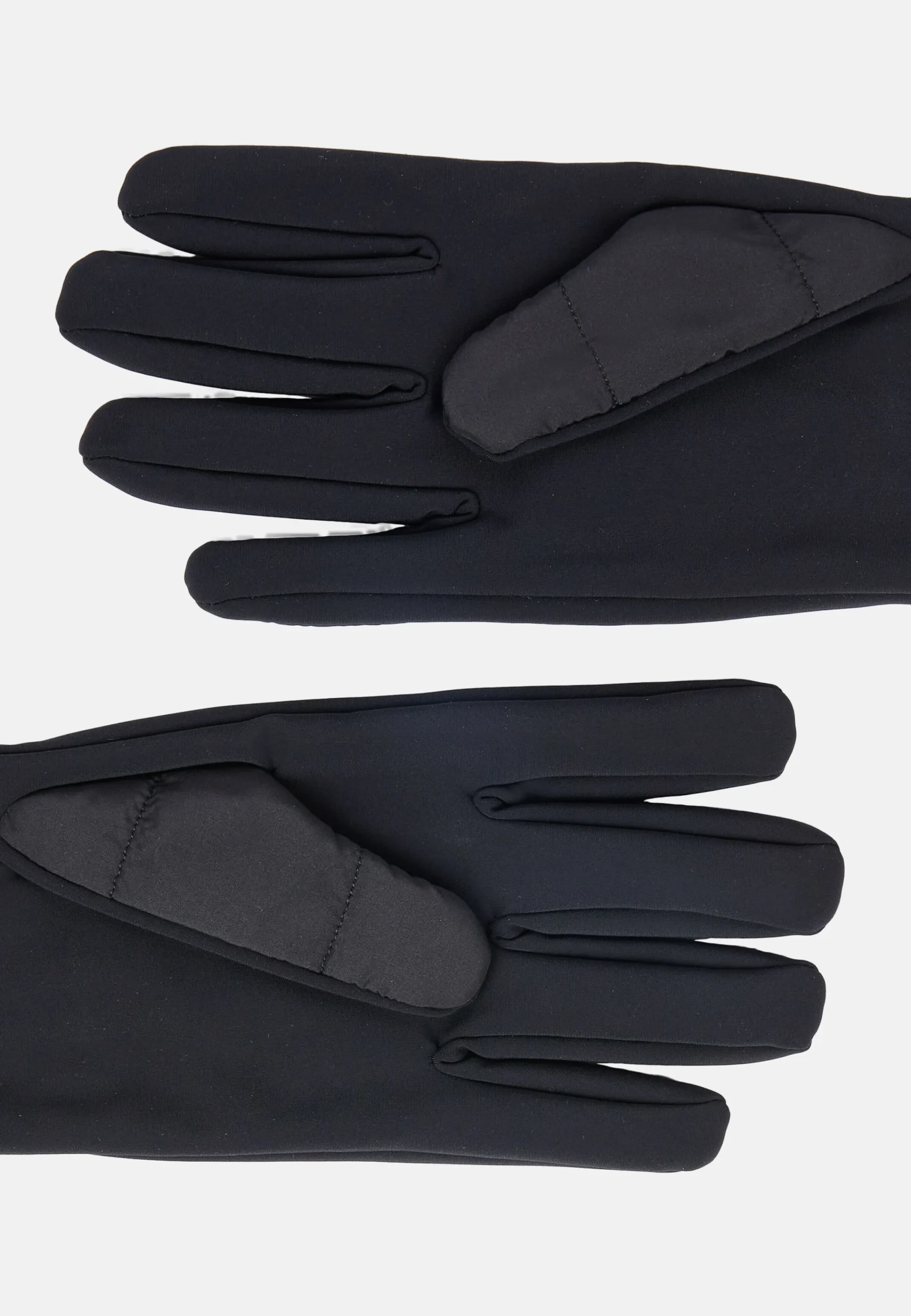 Gants-Boggi Milano Gants Matelassés En Tissu Technique Noir
