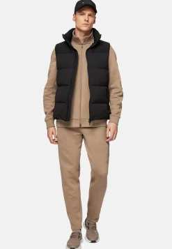 Blousons-Boggi Milano Gilet En Nylon Extensible En Plume D'Oie B Tech Noir