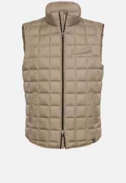 Blousons-Boggi Milano Gilet En Tissu Technique De Plume D'Oie