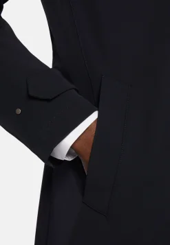 Blousons-Boggi Milano Imperméable En Nylon Technique B Travel bleu marine