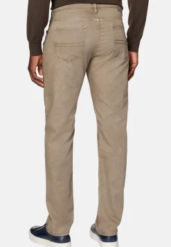 Pantalons-Boggi Milano Jean En Coton Tencel Extensible