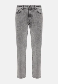 Jeans-Boggi Milano Jean En Denim Extensible Gris