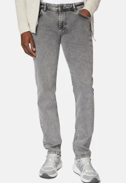 Jeans-Boggi Milano Jean En Denim Extensible Gris
