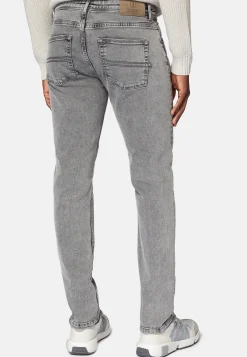 Jeans-Boggi Milano Jean En Denim Extensible Gris