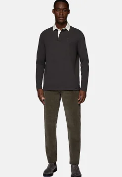 Pantalons-Boggi Milano Jean En Velours Extensible