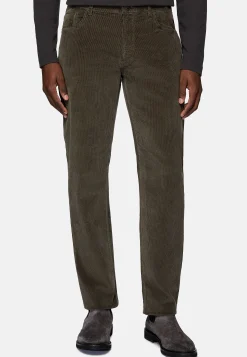 Pantalons-Boggi Milano Jean En Velours Extensible