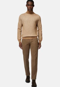 Pantalons-Boggi Milano Pantalon En Coton Extensible