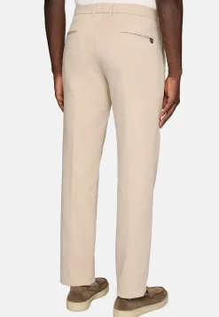 Pantalons-Boggi Milano Pantalon En Coton Extensible