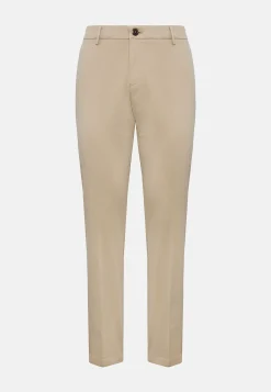 Pantalons-Boggi Milano Pantalon En Coton Extensible