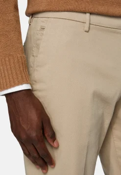 Pantalons-Boggi Milano Pantalon En Coton Extensible