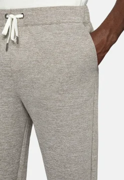 Sweats Et Joggings-Boggi Milano Pantalon En Coton Mélangé Interlock