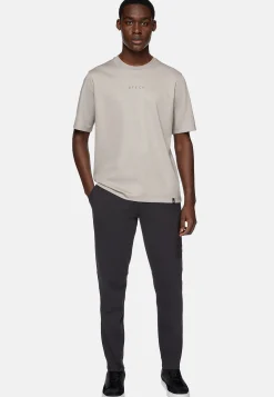 Sweats Et Joggings-Boggi Milano Pantalon En Coton Mélangé Scuba Léger