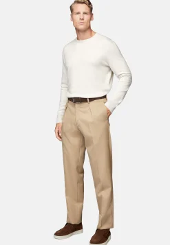 Pantalons-Boggi Milano Pantalon En Gabardine De Laine