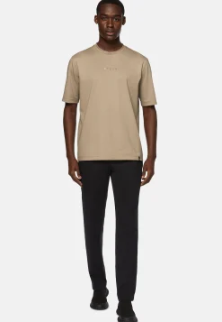 Pantalons-Boggi Milano Pantalon En Nylon Extensible B Tech Noir