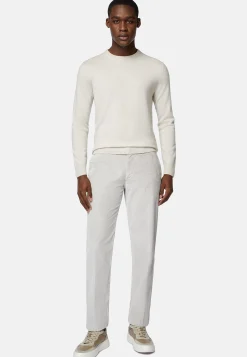 Pantalons-Boggi Milano Pantalon En Velours Extensible