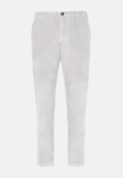 Pantalons-Boggi Milano Pantalon En Velours Extensible
