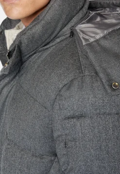 Blousons-Boggi Milano Parka En Flanelle Rembourrée En Plume D'Oie